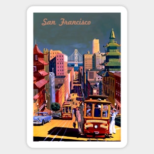 Travel - San Francisco Sticker